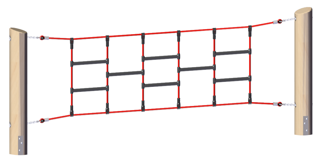 Haiger Adventure Course - Climbing Rungs